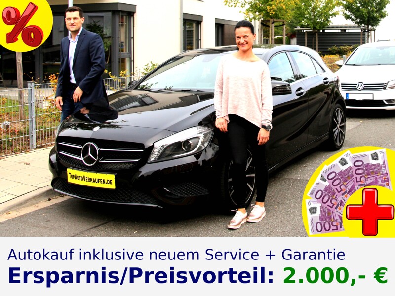 2.000,- € Preisvorteil für Frau Jargiello beim Autokauf inklusive Service & Garantie